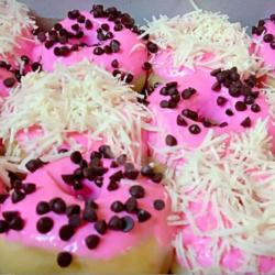 Donuts Pink Keju Chochochip