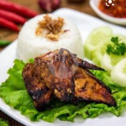 Paket Ayam Bakar Paha Super Komplit