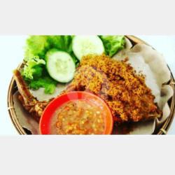 Bebek Serundeng   Nasi