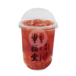 Sakura Black Tea With Konjac Jelly