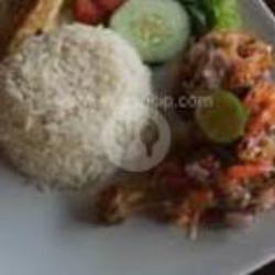 Ayam Lalapan Sambel Matah  Nasi