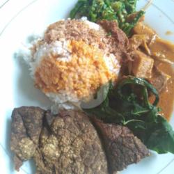 Nasi Paru Goreng,syr Sambel