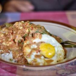 Nasi Pecel Telur