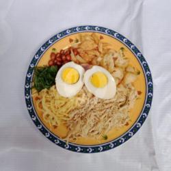 Bubur Ayam Telor Ayam Rebus