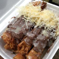 Banana Rolls: Coklat, Keju