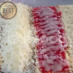 Roti Bakar Stroberry Keju Susu