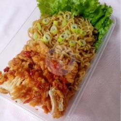 Indomi Goreng Ayam Geprek Tanpa Tulang Gak Pakai Nasi