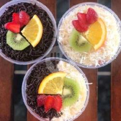 3x Cup Salad Mini Full Keju/ Coklat / Keju Coklat