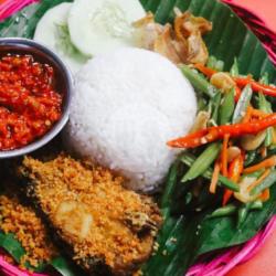 Nasi Ampera Kakap Kremes