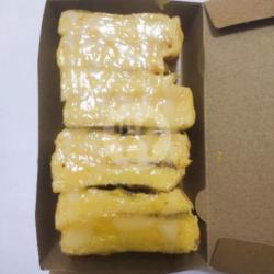 Roti Bakar Lumer Srikaya