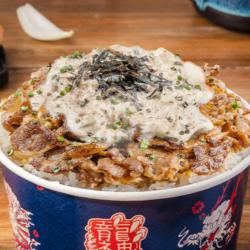 Creamy Truffle Gyudon Aburi