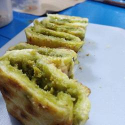 Roti Bakar Keju - Matcha