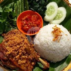 Bebek Goreng Crispy / Original   White Rice