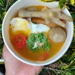 Seblak Telur Bakso