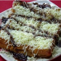 Roti Bakar Coklat Tabur Keju