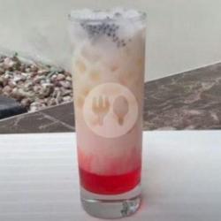 Es Susu Cocopandan Nata De Coco Selasih