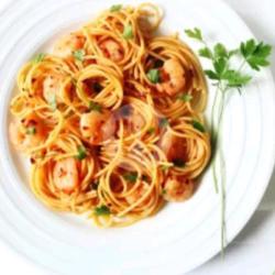 Spaghetti Seafood Alfredo