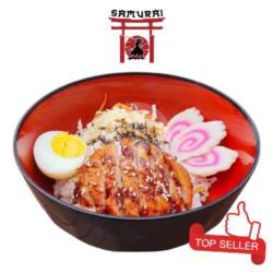 Samurai Chiken Katsu Rice Bowl - Large