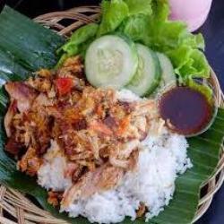 Nasi Ayam Bacem Geprek