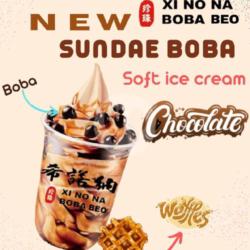 Chocolate Sundae Boba