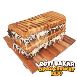 Roti Bakar Choco Crunchy Keju