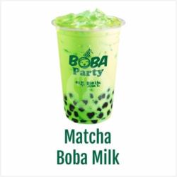 Matcha Boba Milk