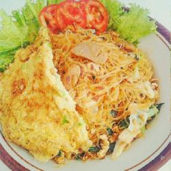 Bihun Goreng Doubel Telur