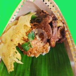 Nasi Pecel Ampela Ati Peyek