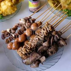 Sate Usus, Ampela, Telur Puyuh