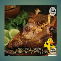 Bebek Goreng Serundeng Tanpa Nasi