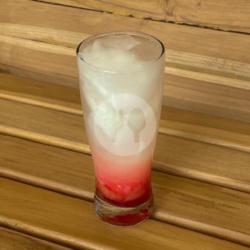 Kelapa Muda Susu Strawberry