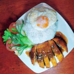 Nasi Chicken Katsu Egg