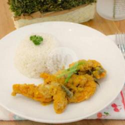 Salteg Egg Prawn Rice