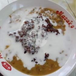 Bubur Ketan Hitam Campur Kacang Hijau