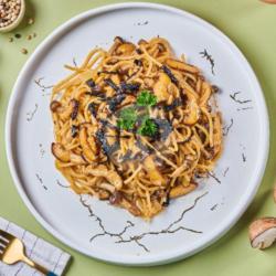 Truffle Mushroom Spaghetti