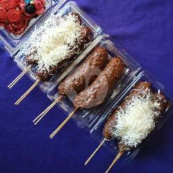 Sate Pisang Taichan Coklat