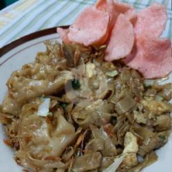 Mie Lebar Goreng Pangsit Basah