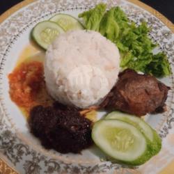 Nasi Bebek Bumbu Hitam Pedas