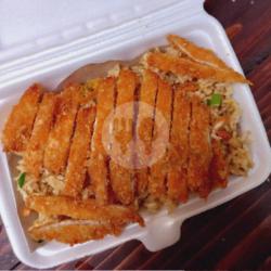 Nasi Putih Chiken Katsu