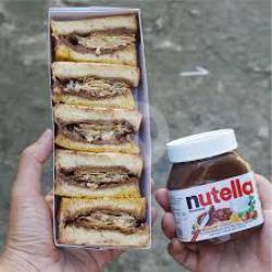 Roti Bakar Pastry Nuttella