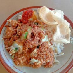 Nasi Pecal   Telur Rebus/dadar