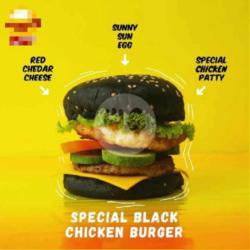 Black Chiken Burger Spesial