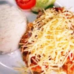 Paket Ayam Geprek Tabur Keju