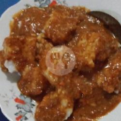 Lontong   Bumbu Kacang