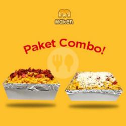 Paket Combo Makaroni Cheese Dan Makaroni Bolognese