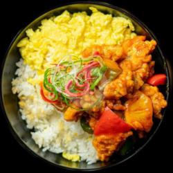 Nasi Ayam Asam Manis