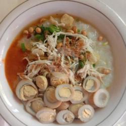 Bubur Ayam Isi Telor Puyuh
