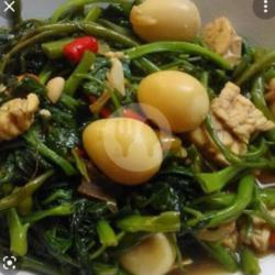 Tumis Kangkung Telur Puyuh