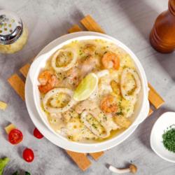 Seafood Baked Rice