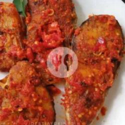 Nasi Ikan Patin Goreng Balado   Nutrisari Rasa Jeruk Peras